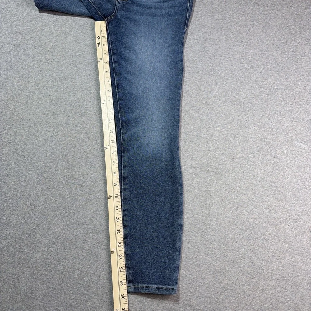 Good American‎ Good Waist High Rise Skinny Jeans - Size 4/27 - Whisker Med Wash